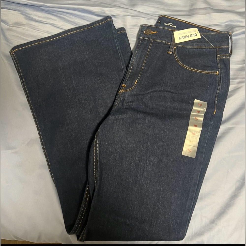 High-Rise Flare Jeans